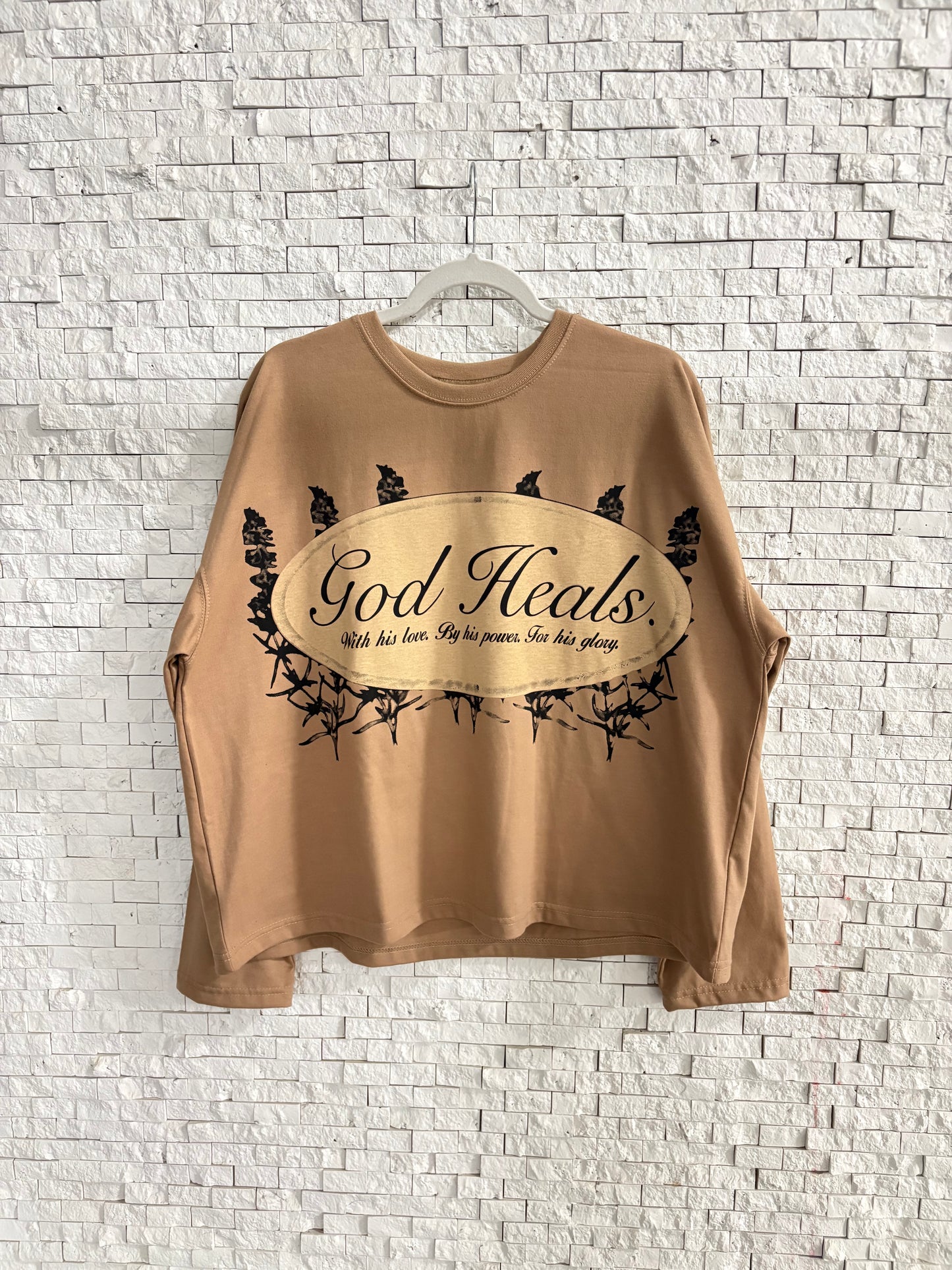 Hyssop long sleeve - Tan